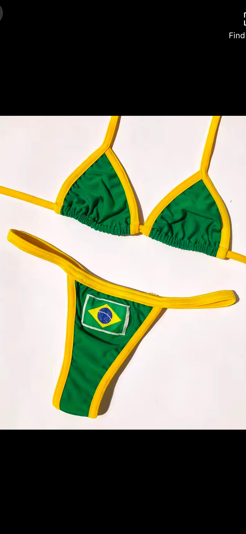 Brazilian Green Bikini